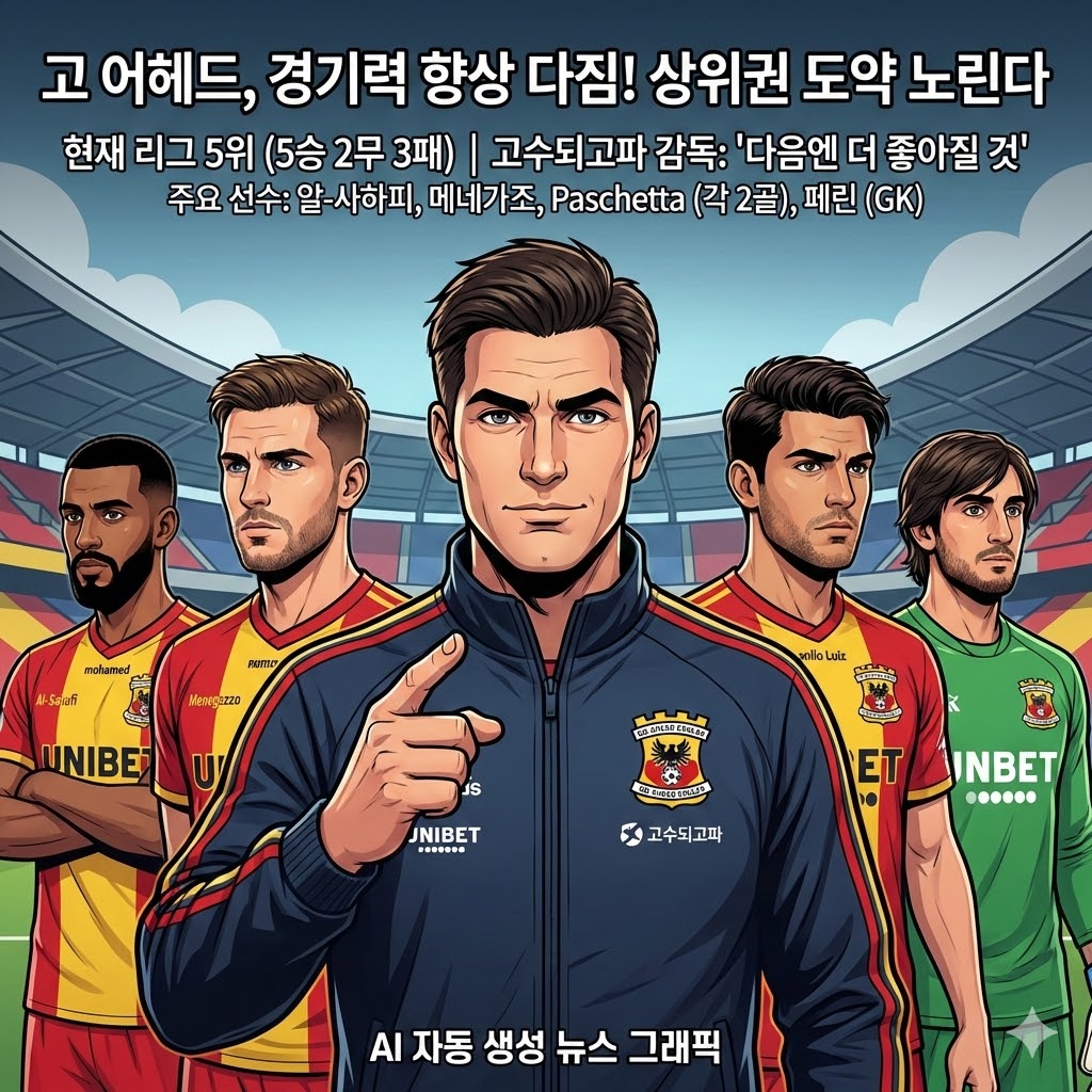 고 어헤드 감독, 비야레알와(과)의 패배 후 `경기력을